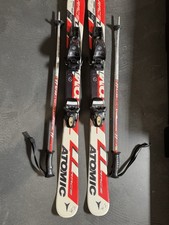 Atomic Kinder Ski - 100 cm - Race 7 - inkl. Stöcke