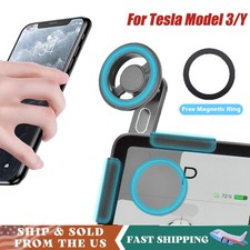Magnetic Car Phone Holder Mount Stand Adjustable fr Tesla Model 3/Y Touch Screen