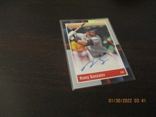 romy gonzalez rookie auto 2022 donruss retro