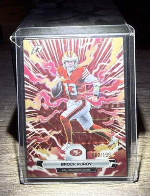 2026 Topps Brock Purdy San Francisco 49ers Serial Numbered 82/199 #86