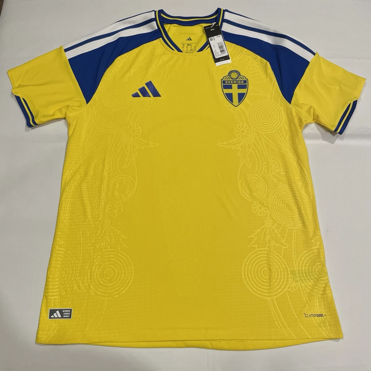 スウェーデン代表／Soccer Jersey 公式 Sweden National Team Jerseys