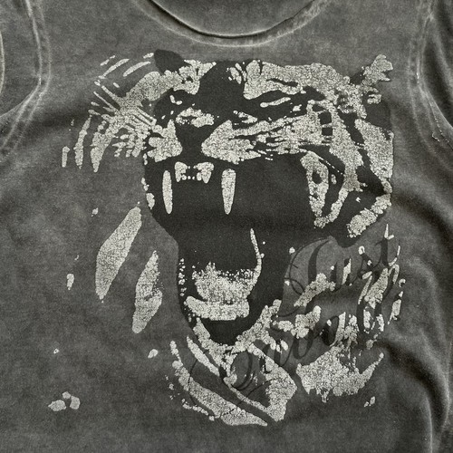 Seltenes Just Cavalli Y2K Langarmshirt Tiger Big Logo Gr. 48 Vintage - Bild 4 von 17