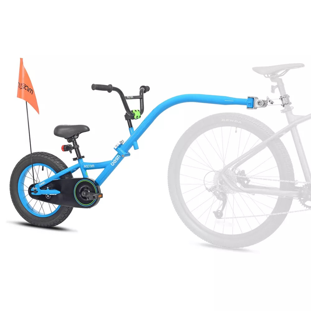 Bike Attachment Kids Co Pilot Bike Tag Along Bike KaZAM Co-Pilot