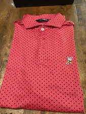 Ralph Lauren RLX Performance Polo Shirt Men's Medium, Winged Foot Golf Club