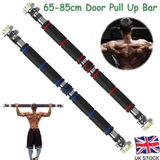 65-85cm Exercise Pull Up Door Bar Chin Up Fitness Home Gym Push Doorway Training