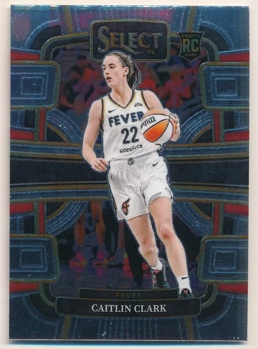 CAITLIN CLARK 2024 PANINI SELECT WNBA #72 RC ROOKIE CARD INDIANA FEVER MINT SP