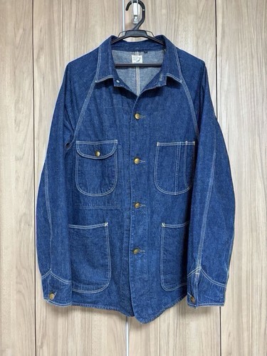Orslow, orSlow Denim Coverall Jacket/Cotton/Idg/Solid/1950S Made in Japan Size JPN L 3