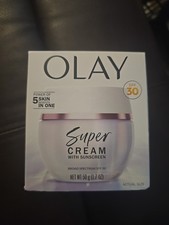Olay Super Cream with Sunscreen SPF 30, 1.7 Oz J39 