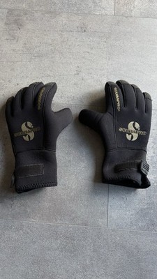 Scubapro Tauchhandschuhe Neopren Schwarz Größe L  5 mm