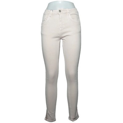 Jewelly, Jeans, Größe: 36, model: jw5090, Pink, Baumwolle/Elasthan #CHu