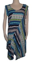 Women's John Paul Richard Handkerchief Hem Dress L NWT