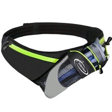 AiRunTech Running Hydration Belt Fanny Pack Bottle Holder Pocket Hiking Jogging