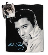 Blanket fleece throw 50  x 60  Elvis Presley Blue Eyes