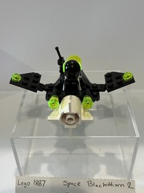 LEGO 1887 Blacktron 2 Scout Patrol Ship 100% COMPLETE No Box Or Manual 1992