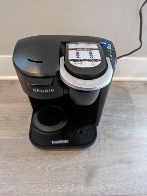 Keurig K-Duo Essentials KCup Pod Coffee Maker/Black /Open Box/ New/Missing Scoop