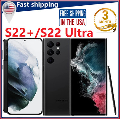 New Samsung Galaxy S22 Ultra / S22+ Plus 5G 128GB Unlocked Smartphone Free Ship