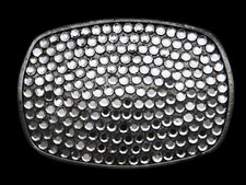 MF11121 VERY COOL  CRYSTAL PAVE INLAYS  FASHION BELT BUCKLE