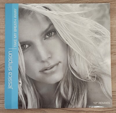 Jessica Simpson - Take My Breath Away 12'' Single Album Record Vinyl 2004
