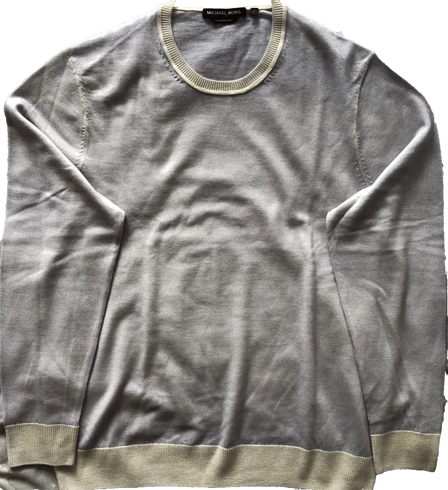 MICHAEL KORS - Men's Lilac 100% Wool Crew Neck LS Luxury Jumper Sweater L BNWoT
Opens in a new windo