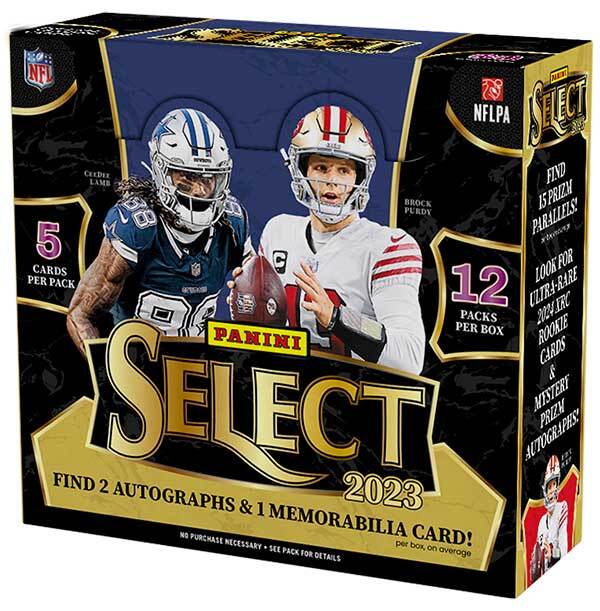 2023 Select Football Red/Yellow Die Cuts Complete your Set 50% off with 4+