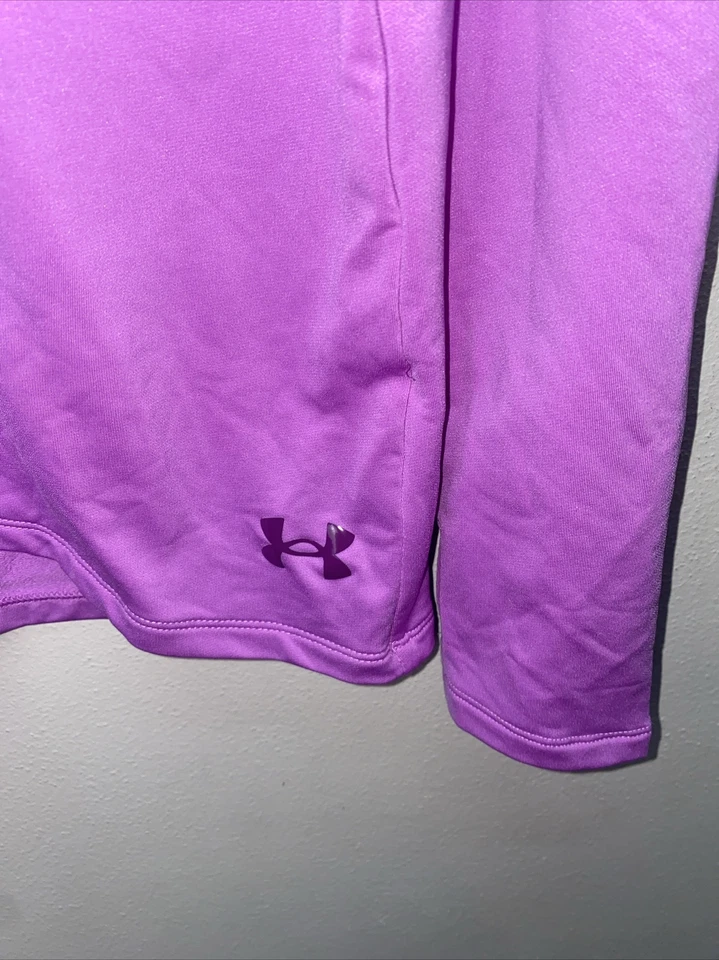 Jersey de media cremallera Underarmor para niñas usado talla L Foto 2 de 4