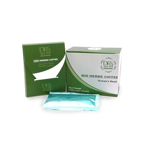 Caja de 10 X Caja de 6 Hierbas Café Verde Kopi Hierbas Instantáneas Naturales Envío Gratis - Imagen 3 de 3