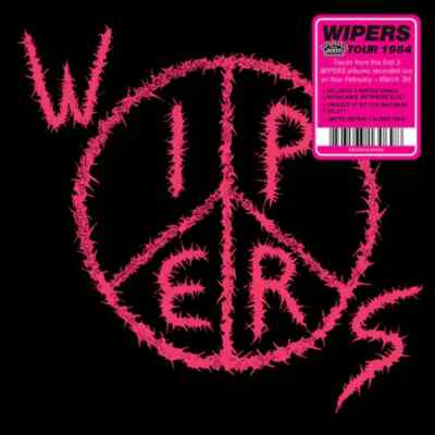 Wipers -Tour 84 LP Jackpot Records live compilation pink colour vinyl