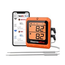 ThermoPro Wireless Meat Thermometer of 500FT, Bluetooth Meat Thermometer for ...