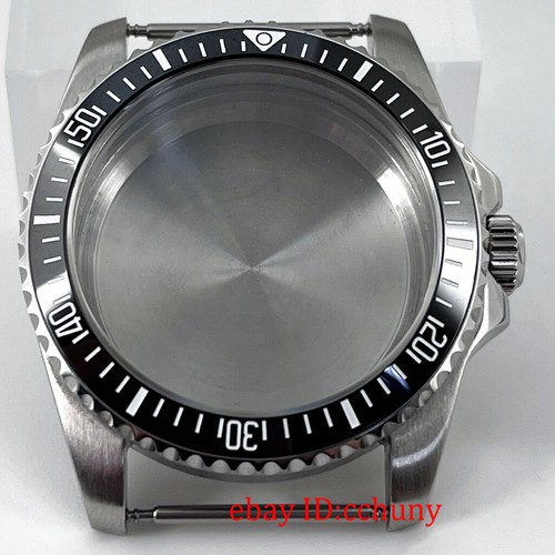 36mm Silver Watch Case Fit NH35 NH36 ETA 2824 PT5000 Miyota 8215 Movement - Picture 13 of 22
