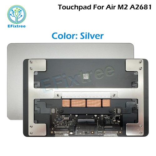 Original Silver Trackpad Touchpad For Macbook Air 13.6" M2 A2681 2022