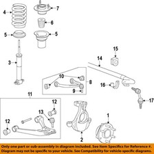 GM OEM 19-26 Escalade ESV Struts Components-Lower Insulator 23344927