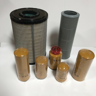 FITS CATERPILLAR E 325C 325CL ENGINE 3126 FILTER AIR ,FUEL OIL HYDRAULIC SERVICE