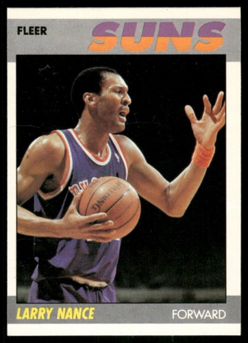 1987 Fleer #78 Larry Nance - Picture 1 of 2