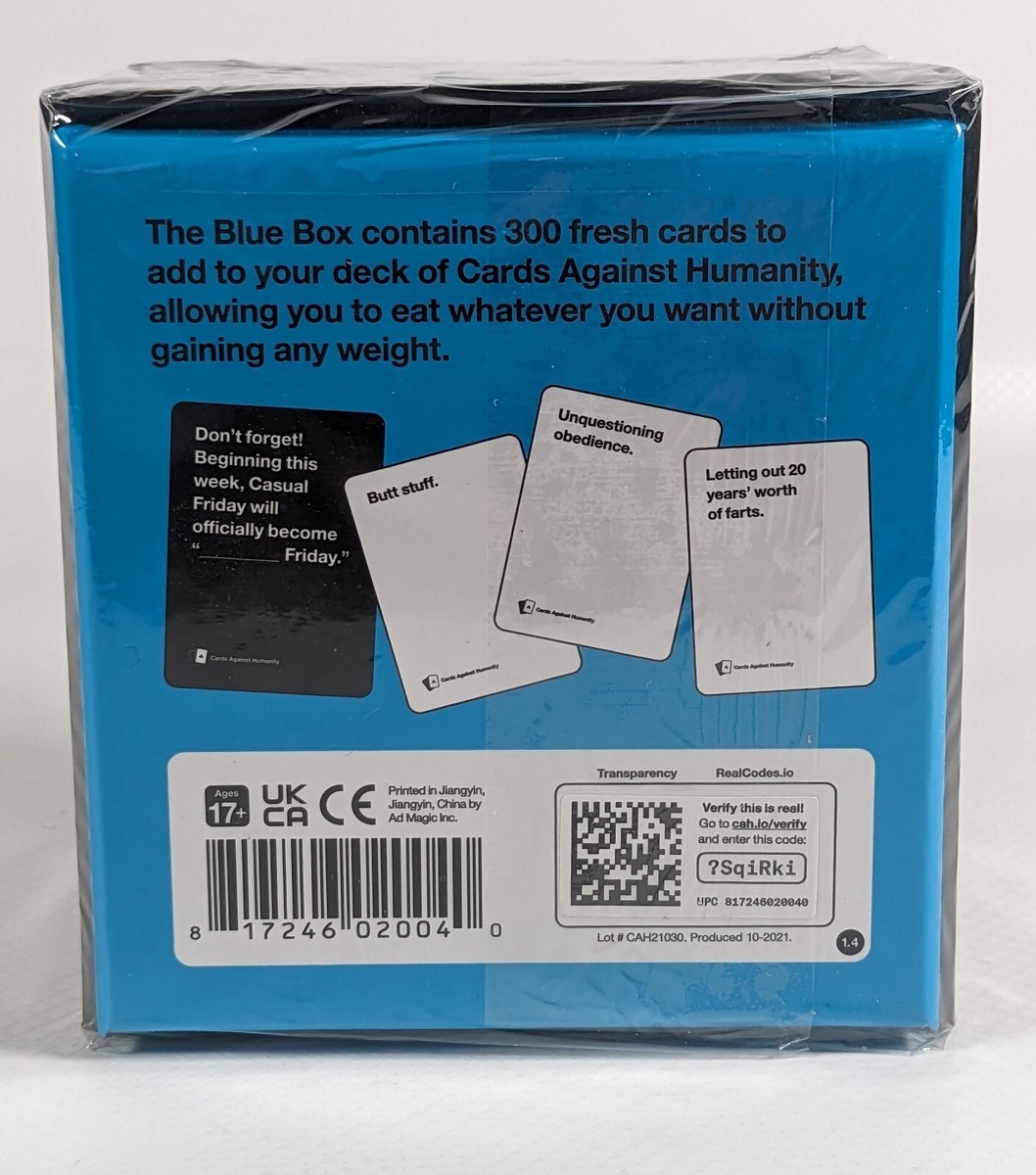 Cards Against Humanity - Blue Expansion Pack