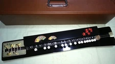 SUZUKI Harp Dancer Fan Acoustic Taisho Koto (Taishogoto) + Case  
