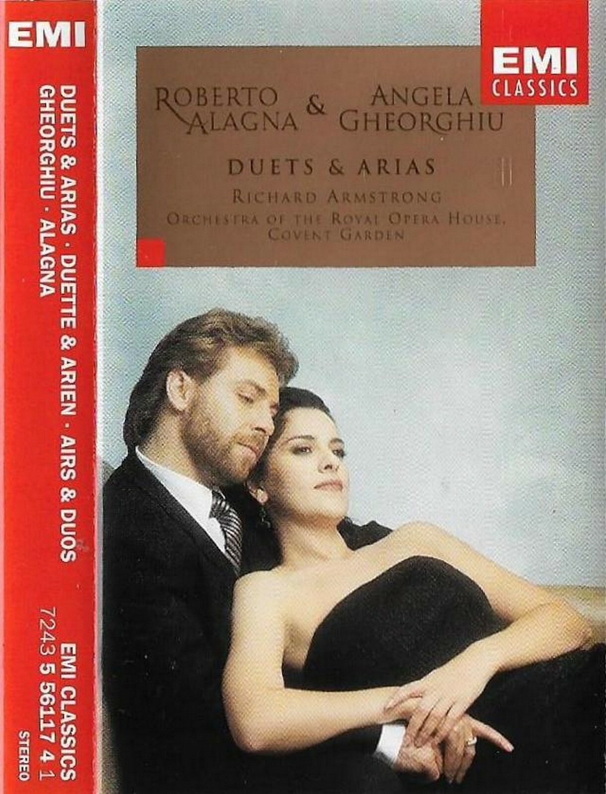 Roberto Alagna Angela Gheorghiu Duets & Arias CASSETTE ALBUM Orch Opera House