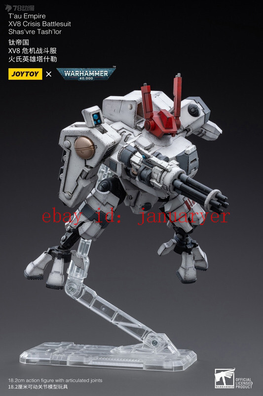 Joytoy 1/18 Tau Empire Xv8 Crisis Battlesuit Shasvre Tashlor