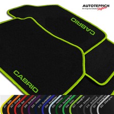 Fußmatten CABRIO seitlich für Smart Roadster R452 2003-2005