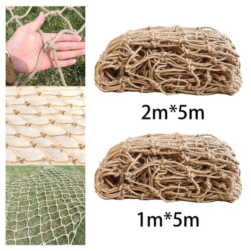 Plant Support Netting Balcony Rope Netting Wall Decoration Netting Jute Twine