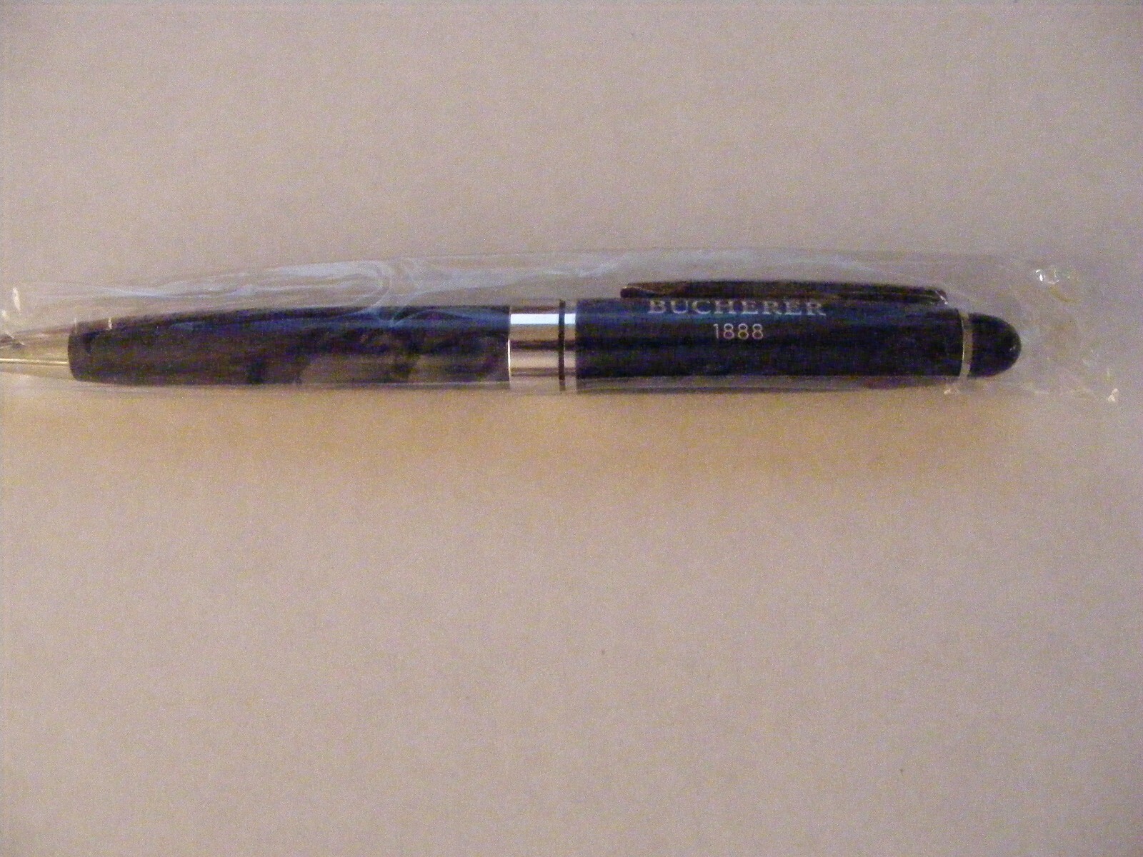 Carl F. Bucherer- Luxury BallPoint Pen Blue, Sealed In Plastic. Mint Never Used Lage prijs, grote winst