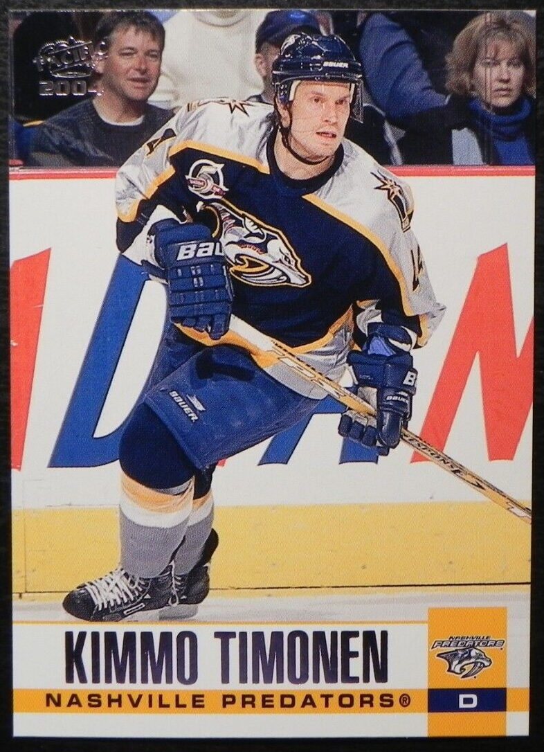 2003-04 03/04 Pacific Hockey #192 Kimmo Timonen Nashville