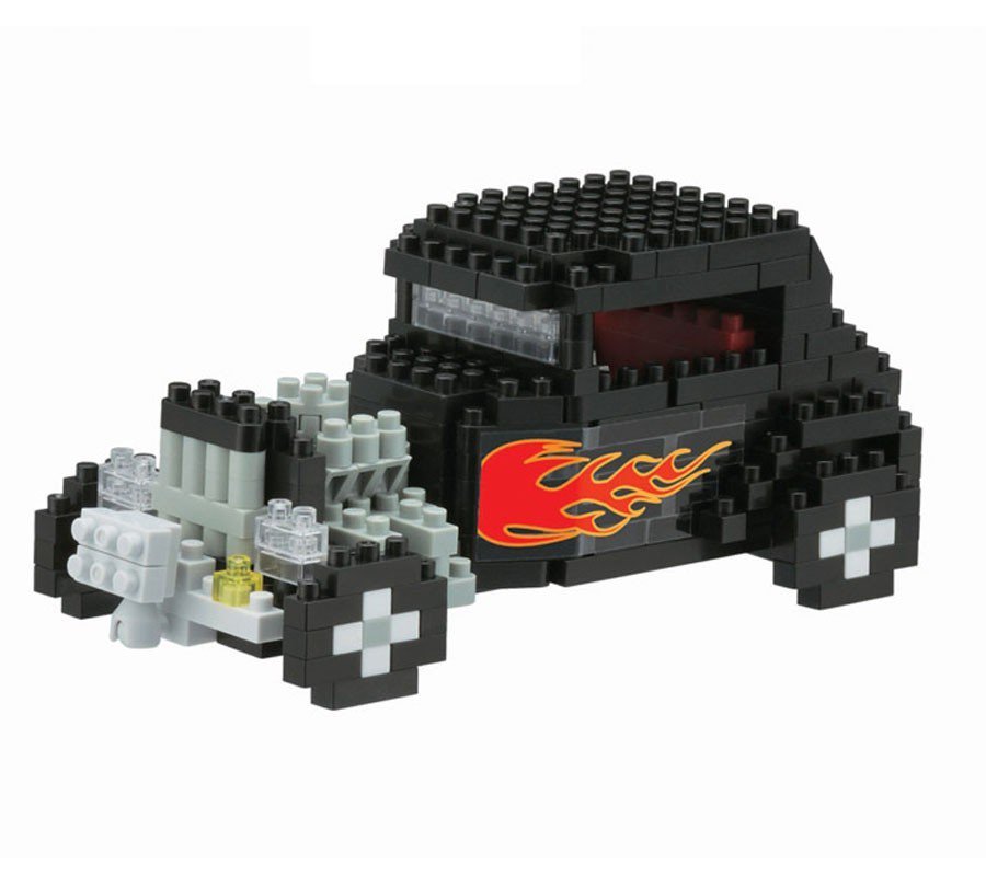 NANOBLOCK HOT ROD (300 PIECES) MINI BRICKS PUZZLE GREAT GIFT