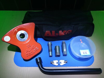 AL-KO Number 39 Caravan Security Wheel Lock.Complete With 2 Keys Free Postage