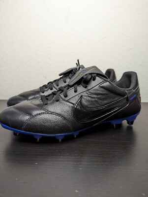 Nike Premier III FG Black Hyper Royal AT5889-007 Men's Size 6.5 Soccer Cleats