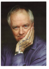 Tim Rice Signed BOTH SIDES Postcard /Autographed Lyricist w/ Andrew Lloyd Webber