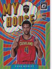 2021-22 Donruss Optic My House Lime Green #18 Evan Mobley 146/149