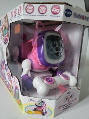 Pink Vtech Robot Dog Teksta Robotic Puppy 360 Teksta Puppy Outlet