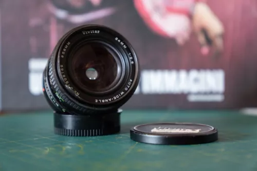 Vivitar 24mm f2.8 Canon FD mount testato