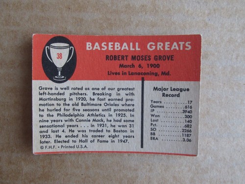 1961 FLEER BASEBALL CARD SINGLES COMPLETE YOUR SET PICK CHOOSE UPDATED 8/19 - 第 71/287 張圖片