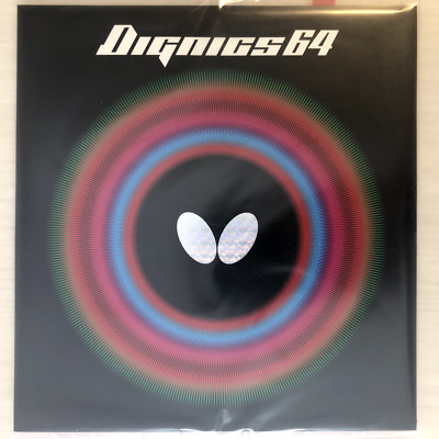 Butterfly Dignics 64 Red 1.9 mm Thick A 06060 Table Tennis Rubber